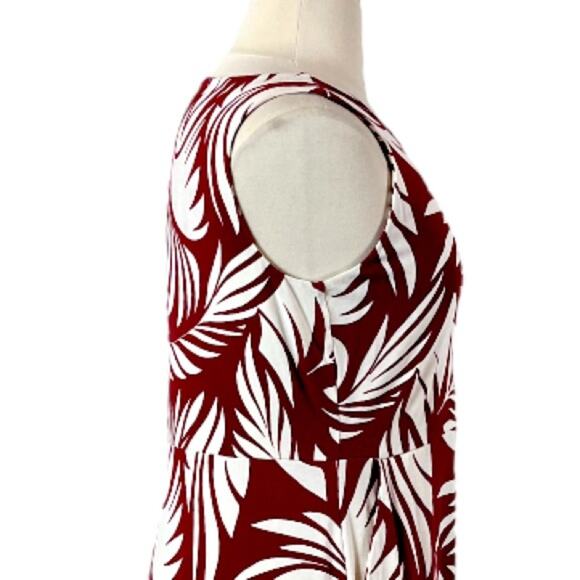 Chico’s Maxi Dress Tee Shirt Tank Style Sleeveless Size 2 Women’s Size 12/14 - Picture 7 of 11